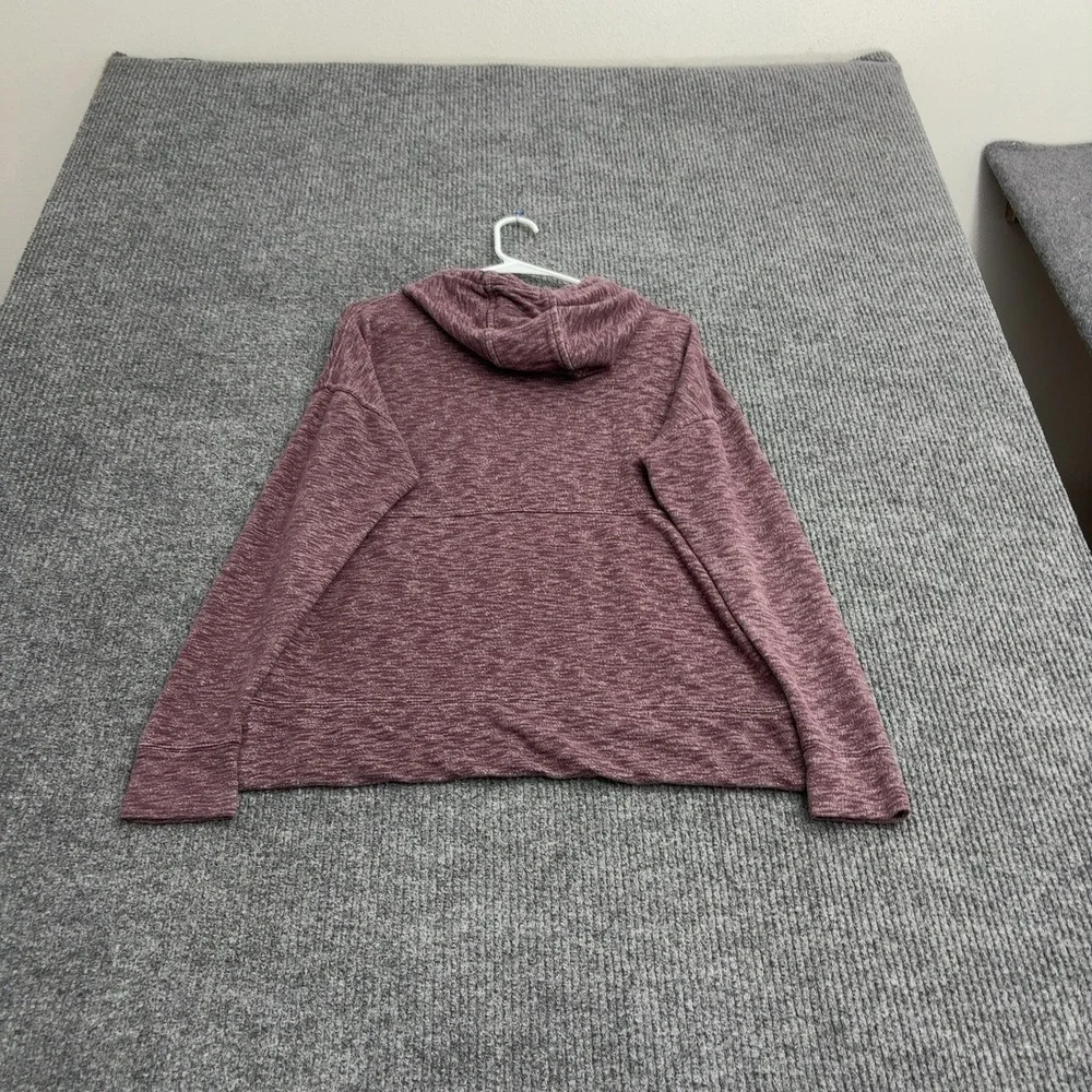 Carhartt Hoodie Womens S Purple Cotton Polyester Relaxed Fit Workwear Casual